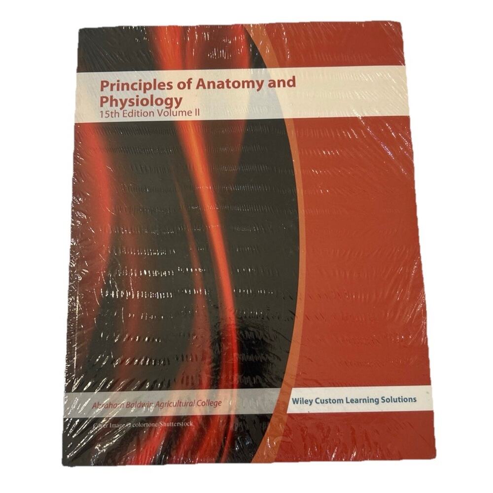 Principles of Anatomy and Physiology Tortora 15th Ed. Vol. 2 Wiley eText Book